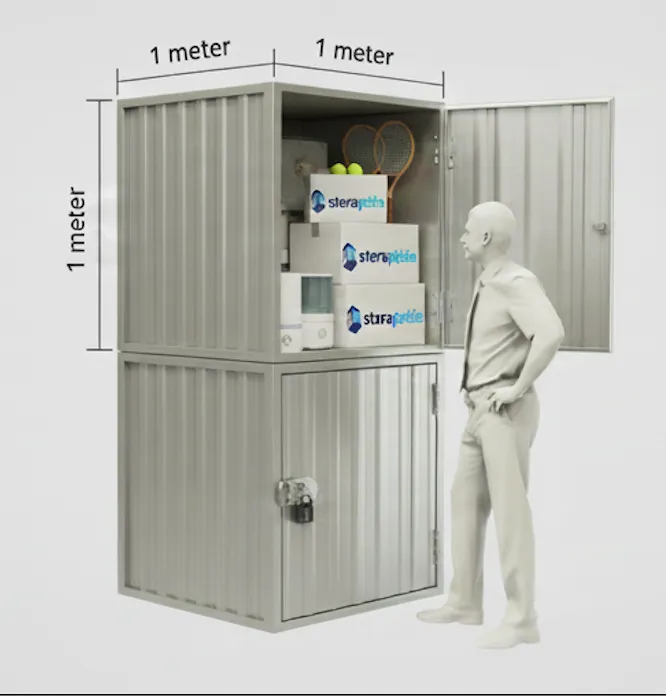 Box Space 1m3 Storage